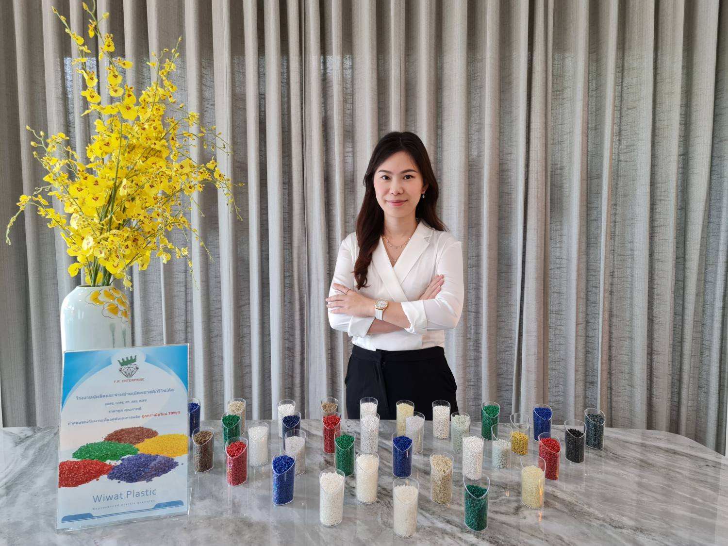 泰國可再生塑料製造商和出口商Plastmax第二代領導人Nattanun Sripremanan
